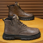 Herren Höhenverstellbare Stiefel mit rutschfester Sohle und warmem Innenfutter