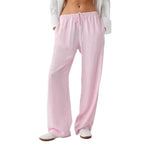Damen Luftige Palazzo-Hose mit gemustertem Design R&B