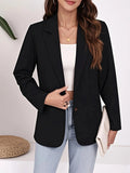 Damen eleganter Blazer mit zeitlosem Schnitt und praktischen Taschen R&B