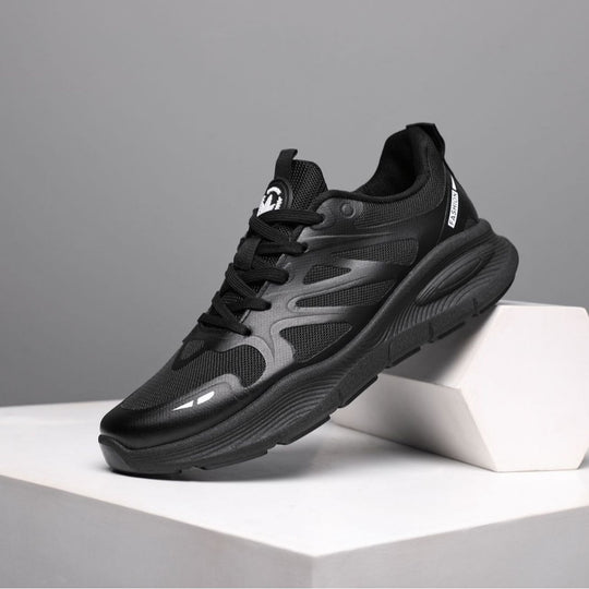 Damen Sportliche Lauf-Sneaker mit atmungsaktiver Netzstruktur und dämpfender Sohle R&B