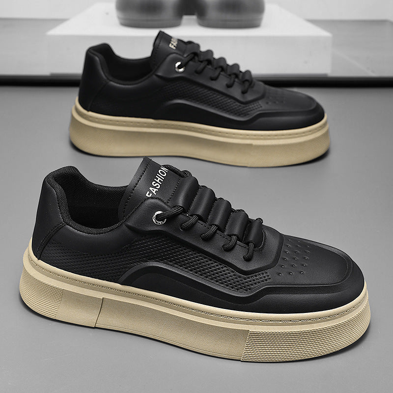 Damen Sportliche Plateau Sneakers mit atmungsaktiver Konstruktion und modischem Obermaterial