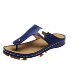 Damen Komfort-Sandalen mit anatomischem Fußbett und modischem Riemendesign R&B