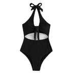 Damen Einteiliger Badeanzug mit innovativem Wickeldetail