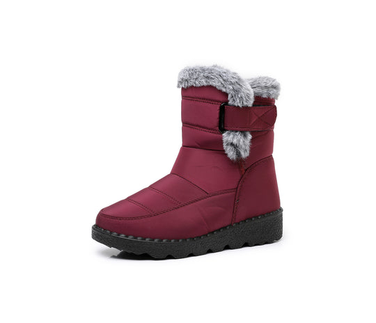 Damen Winterstiefel mit kuscheligem Futter und rutschfester Sohle R&B