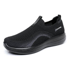 Damen Slip-On Laufschuhe mit atmungsaktiver Oberflächenstruktur R&B