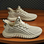 Damen Sportliche Freizeitsneaker mit atmungsaktivem Obermaterial und rutschfester Sohle