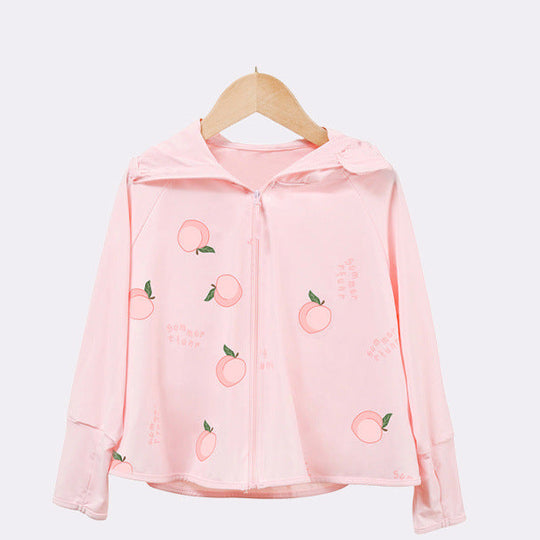Damen Atmungsaktive Sportjacke mit UV-Schutz und Kapuze R&B