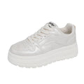 Damen Modische Chunky Sneakers mit elegantem Obermaterial und dämpfender Sohle R&B