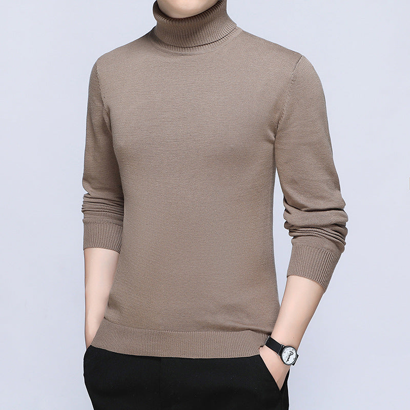 Herren Rollkragenpullover aus hochwertiger, atmungsaktiver Baumwolle R&B