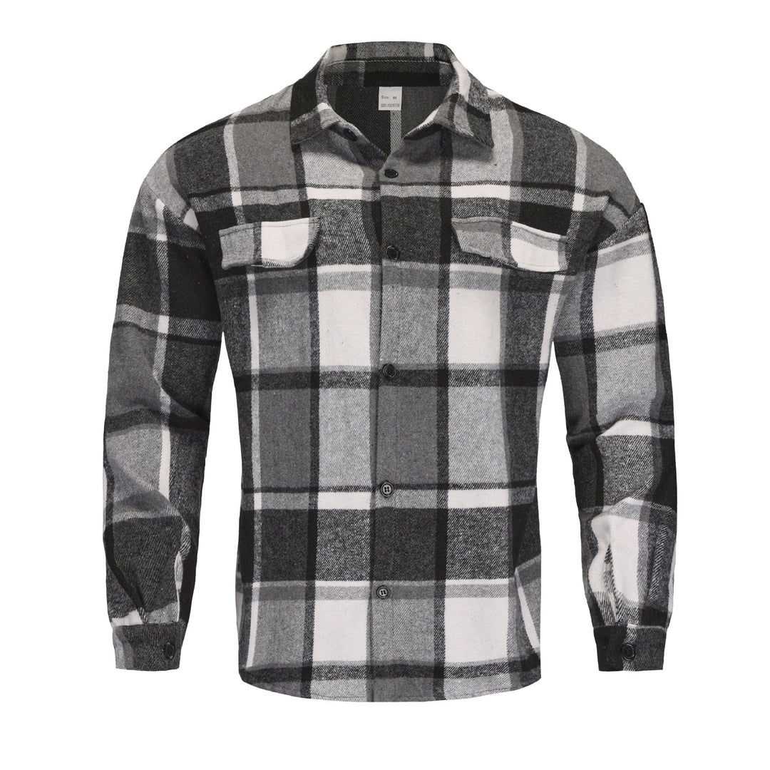 Herren Flanellhemd R&B