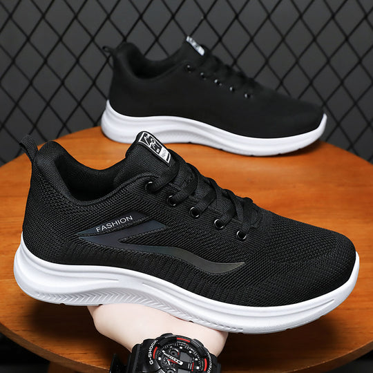 Damen Sportliche Jogging-Schuhe mit atmungsaktivem Mesh-Obermaterial R&B
