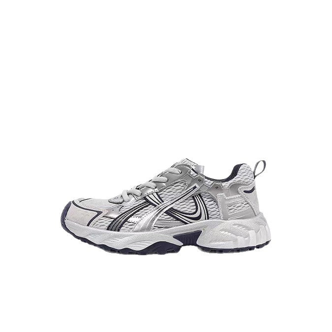 Damen Sportliche Sneakers mit atmungsaktiver Mesh-Oberfläche und robustem Profil R&B