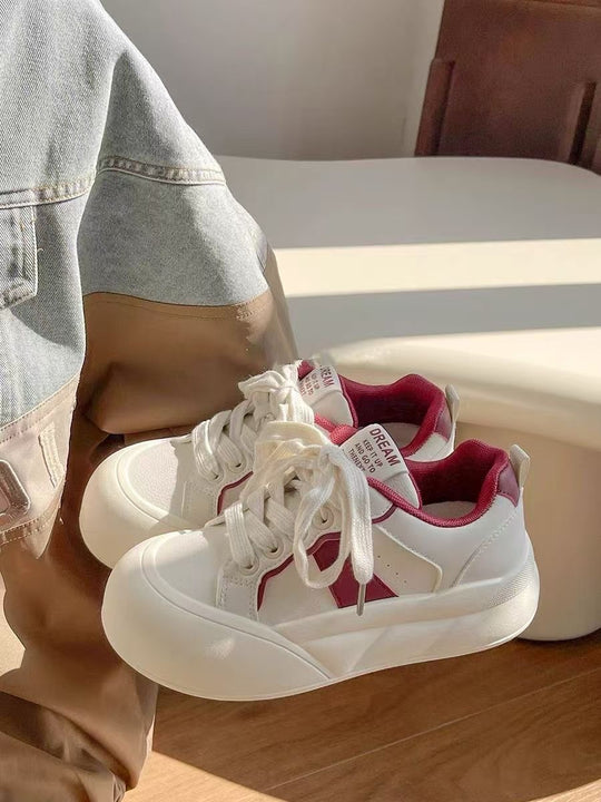 Damen Bequeme Freizeit-Sneaker mit weicher Sohle R&B