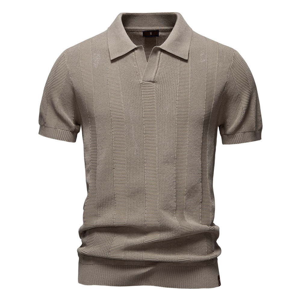 Herren Poloshirt mit strukturiertem Design und hochentwickeltem Tragekomfort