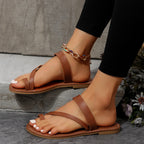 Damen elegante Riemchen-Pantoletten mit schimmerndem Perlenschmuck R&B