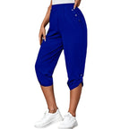 Damen Sportliche Jersey-Hosen R&B