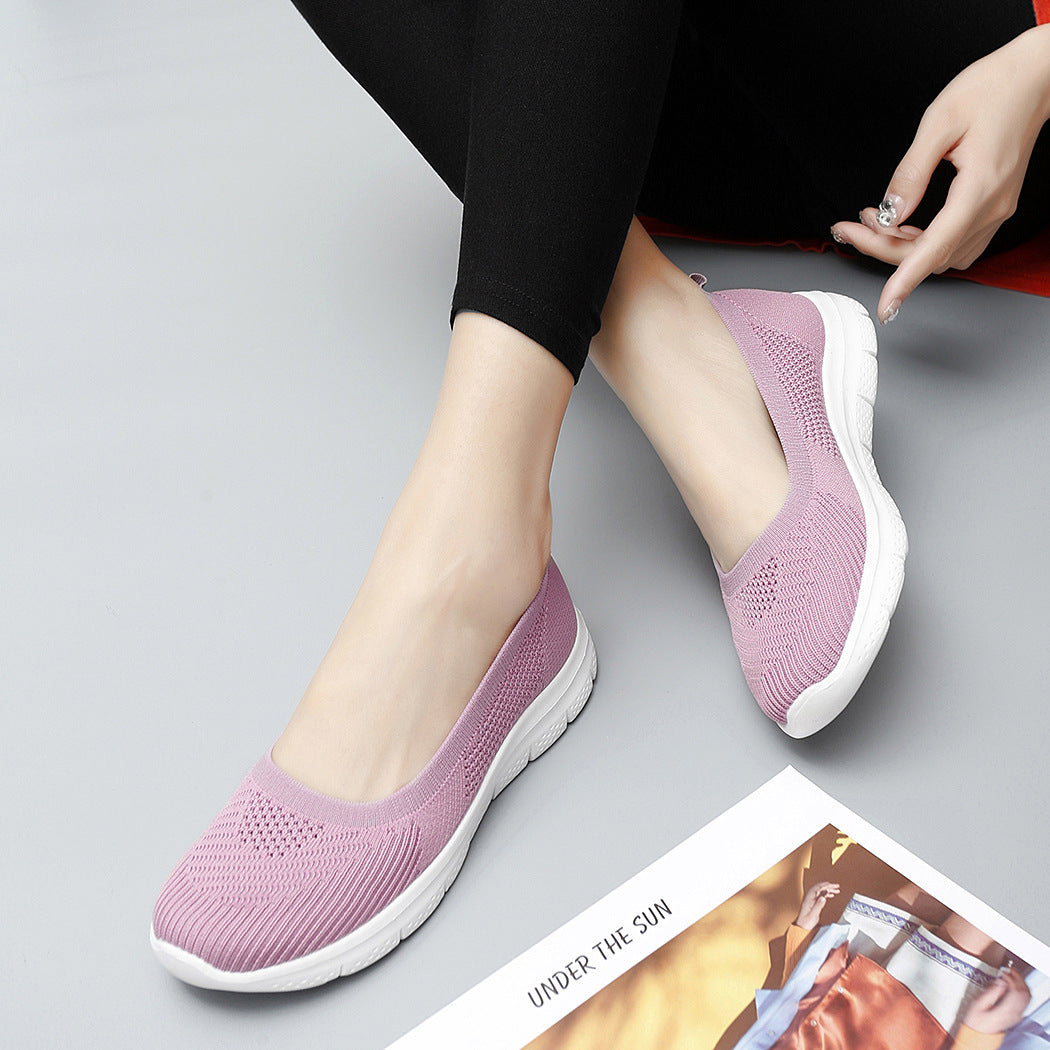 Damen Bequeme Strick-Slippers für Alltag und Freizeit R&B