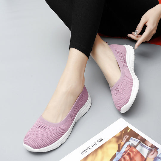 Damen Bequeme Strick-Slippers für Alltag und Freizeit R&B