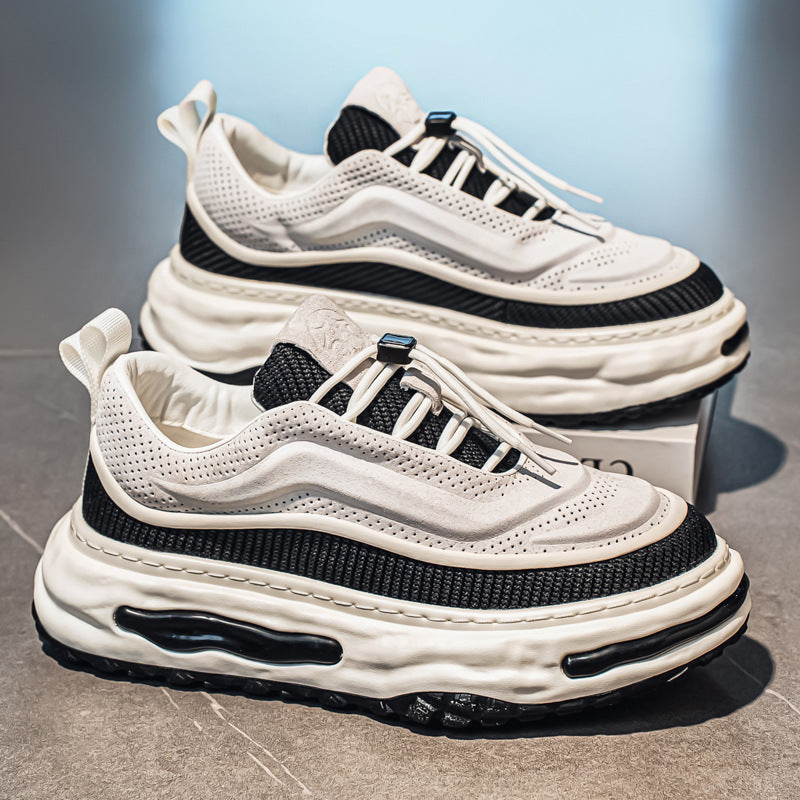 Damen Sportliche Air-Sohle Sneakers mit atmungsaktivem Obermaterial und flexiblem Design