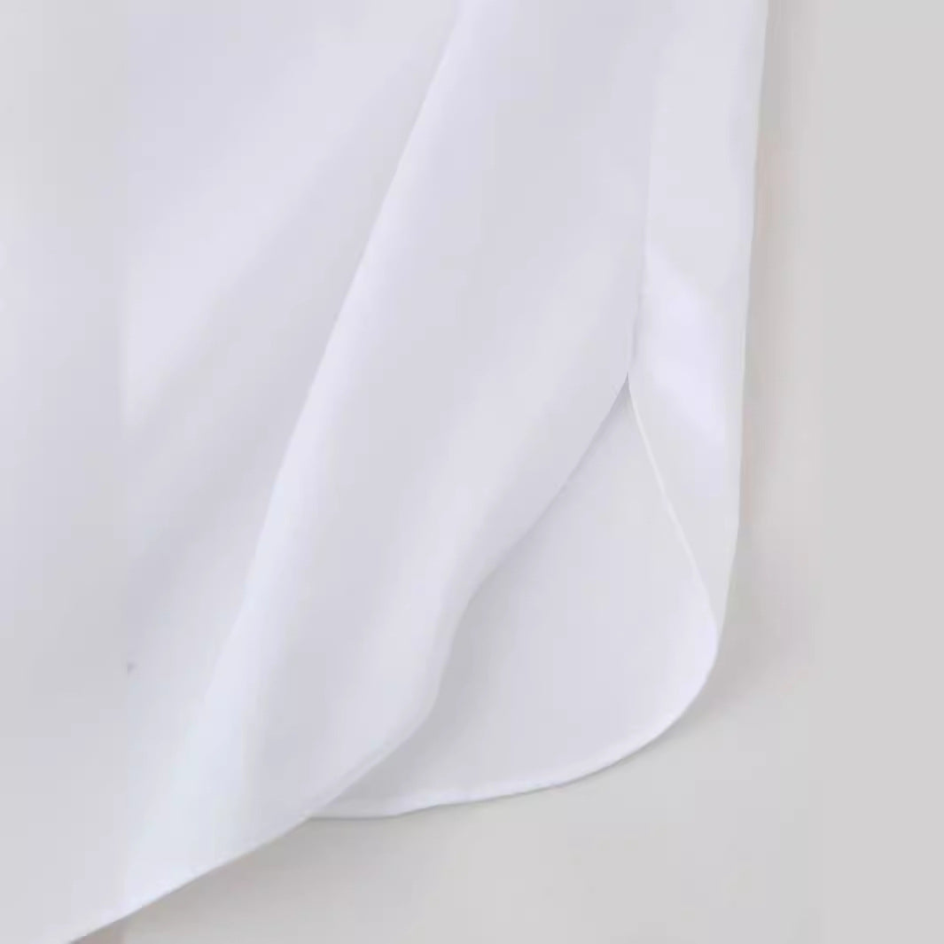 Damen geschickt gestaltete Bluse mit floralen Applikationen R&B