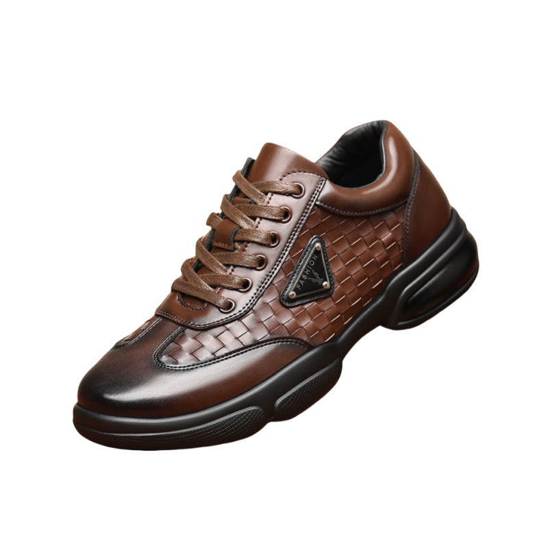 Herren Sportliche Sneakers mit geflochtenem Obermaterial von R&B