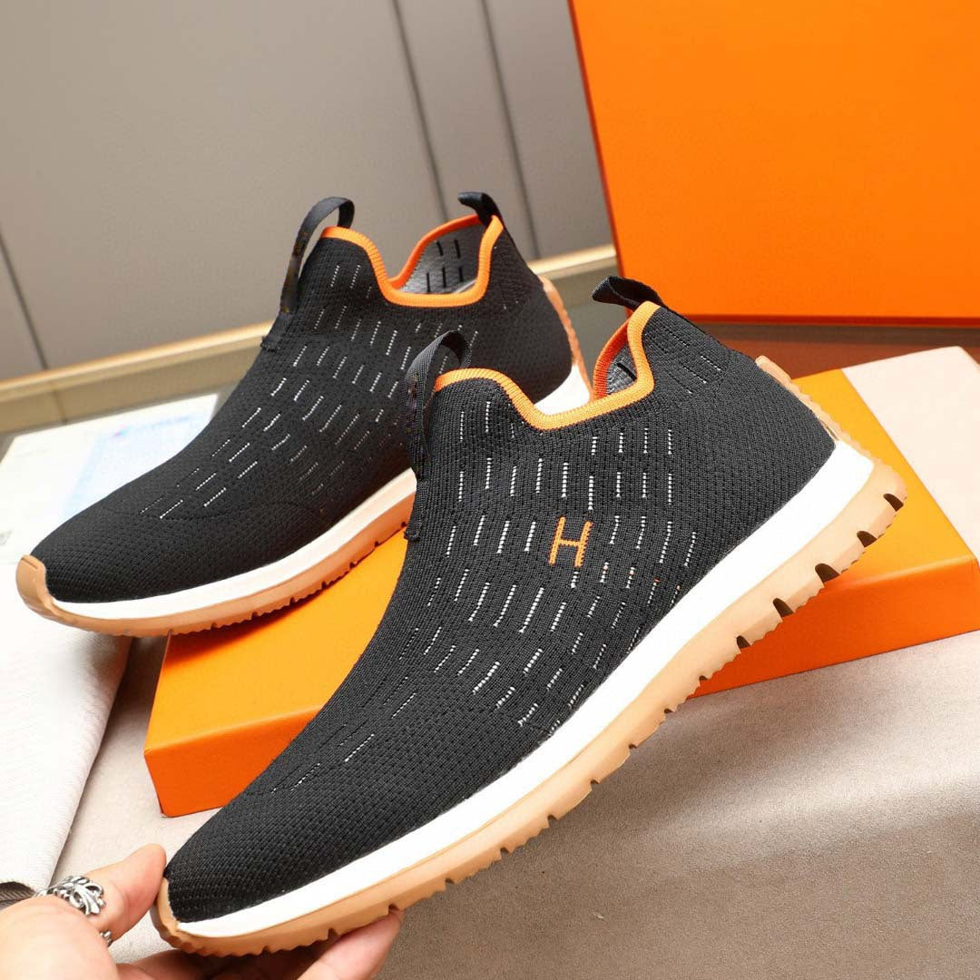 Damen Atmungsaktive Slip-On Sneakers mit innovativer Struktur von R&B
