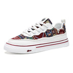 Damen modische Sneakers mit ethnischem Design und bequemer Dämpfung R&B