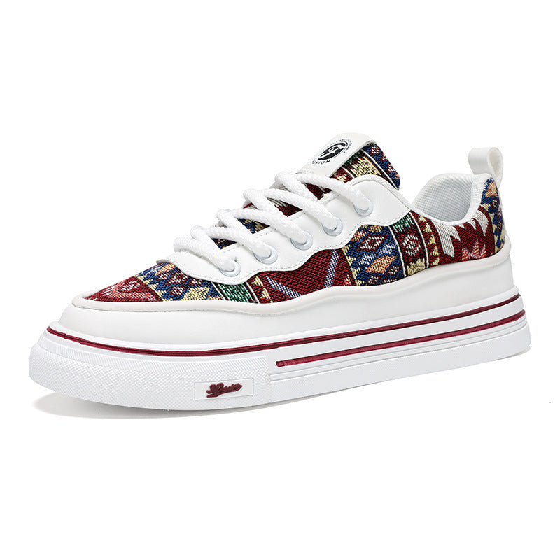 Damen modische Sneakers mit ethnischem Design und bequemer Dämpfung R&B