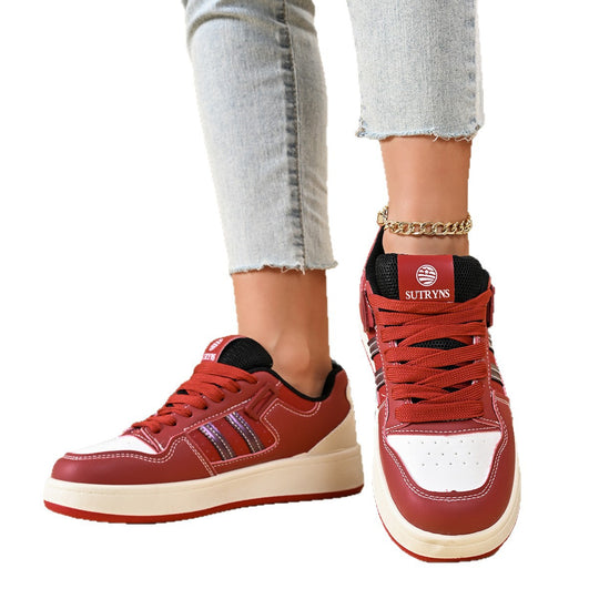 Damen Sportliche Sneakers mit stabiler Laufsohle und modischen Akzenten R&B