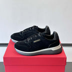 Damen Sportliche Sneakers mit rutschfester Laufsohle und hochwertiger Wildleder-Oberfläche R&B