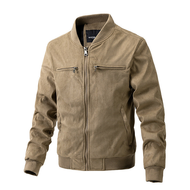 R&B | Vegan-lederjacke mit warmer Fütterung