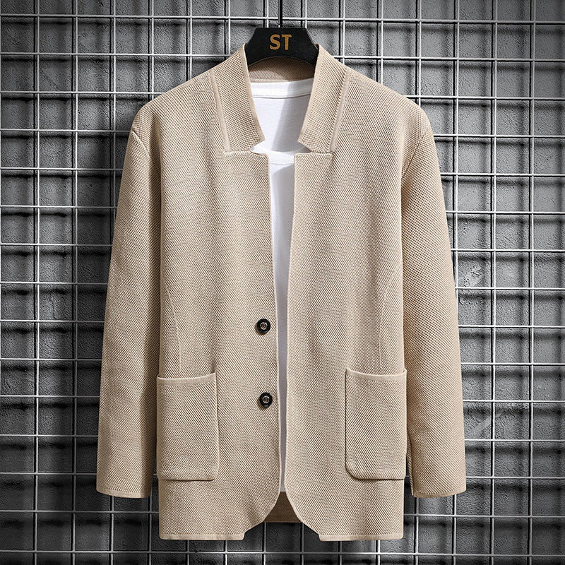 Damen elegante Jacke mit strukturiertem Design und praktischen Taschen R&B