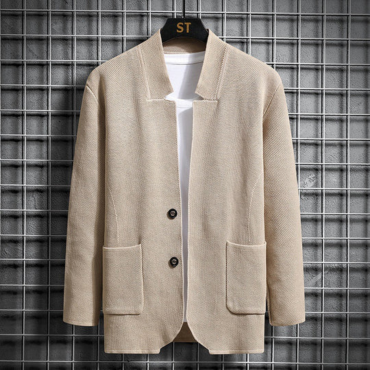 Damen elegante Jacke mit strukturiertem Design und praktischen Taschen R&B