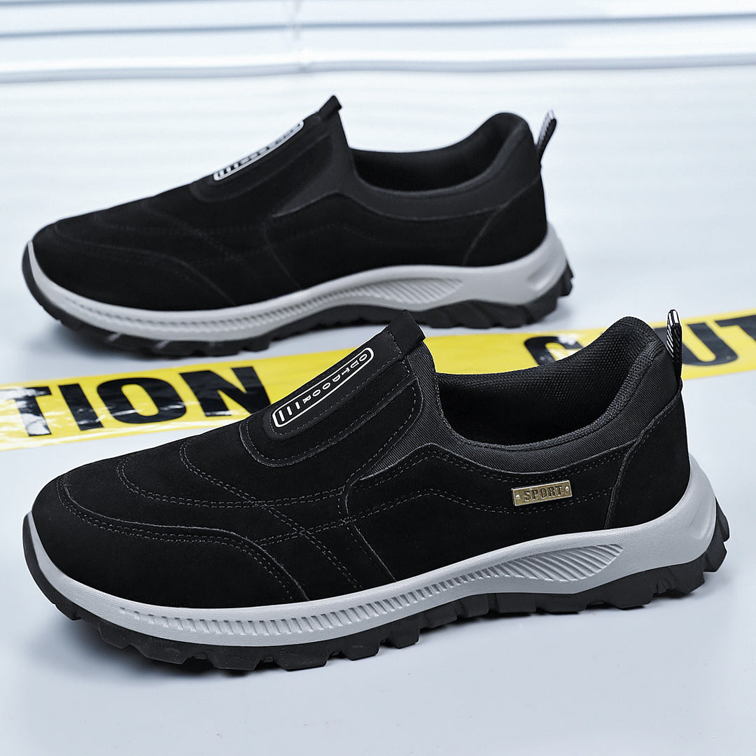Damen Sportliche Slip-On Sneaker mit rutschfester Sohle R&B
