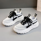 Damen Sportliche Fashion Sneakers mit atmungsaktivem Obermaterial R&B