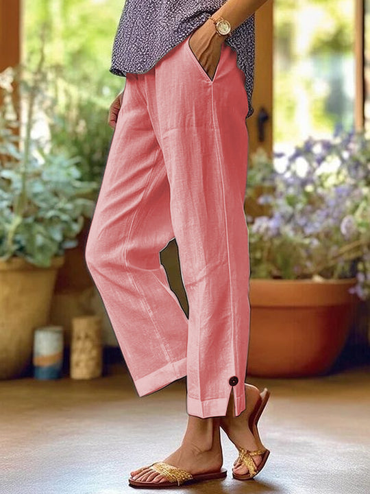 Damen Bequeme Sommerhose R&B
