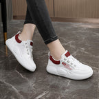 Damen modische Sneakers mit gepolsterter Laufsohle und griffigem Profil R&B