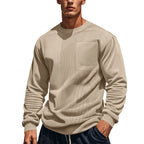 Herren Sweatshirt mit strukturierter Front R&B