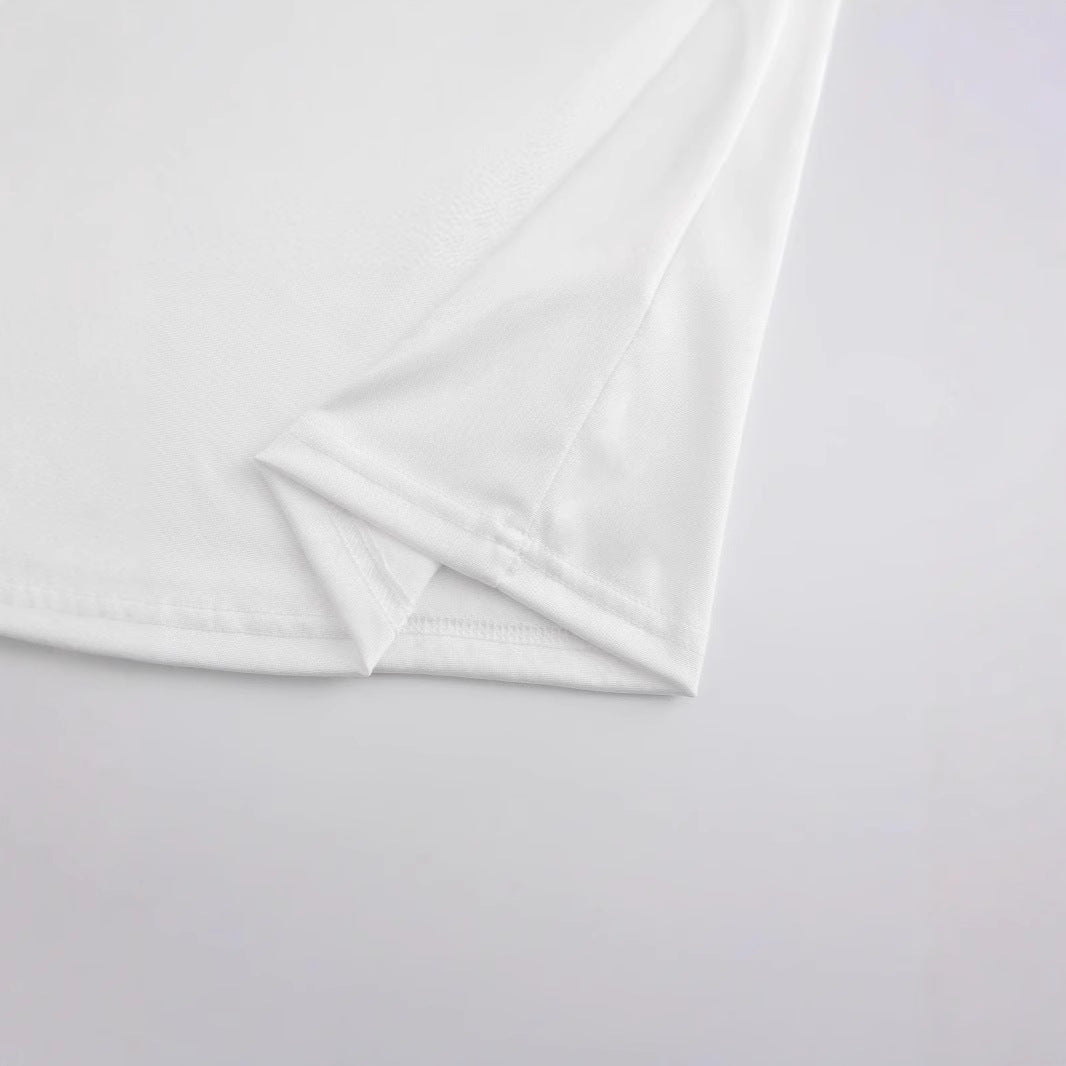 Damen Crop-T-Shirt mit inspirierendem Schriftzug und lässigem Schnitt R&B