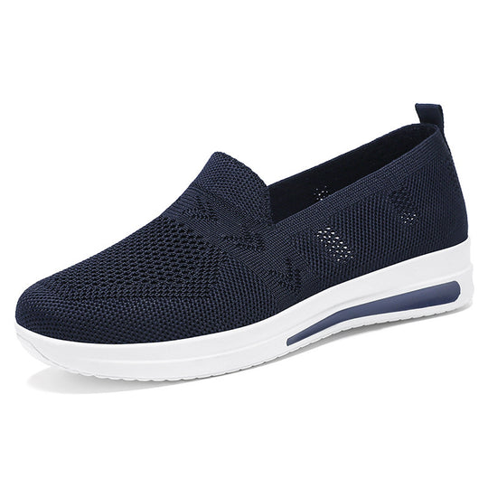Damen atmungsaktive Komfort-Laufschuhe mit flexiblem Obermaterial R&B