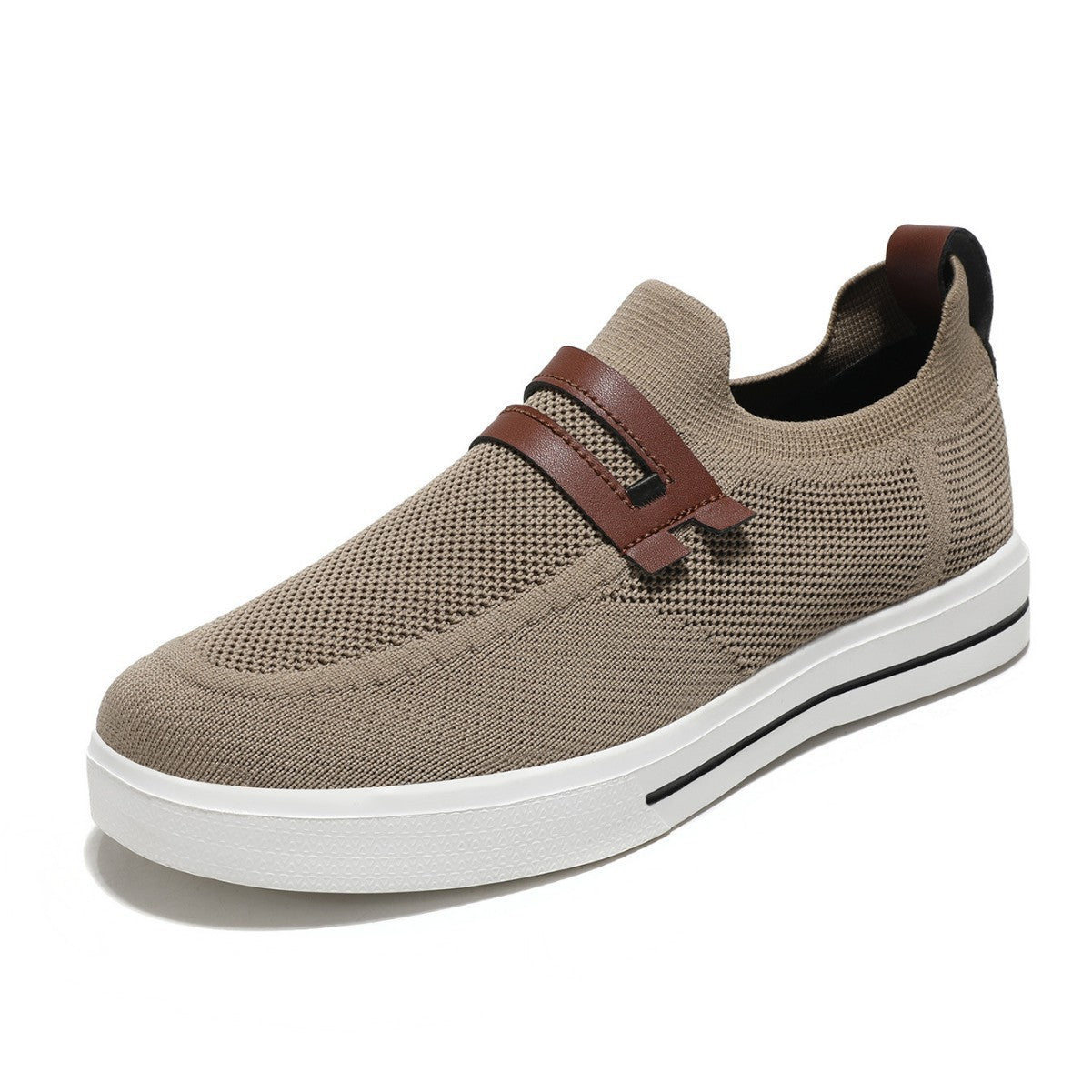 Damen Bequeme Slip-On Sneakers mit atmungsaktivem Mesh-Obermaterial und rutschfester Sohle