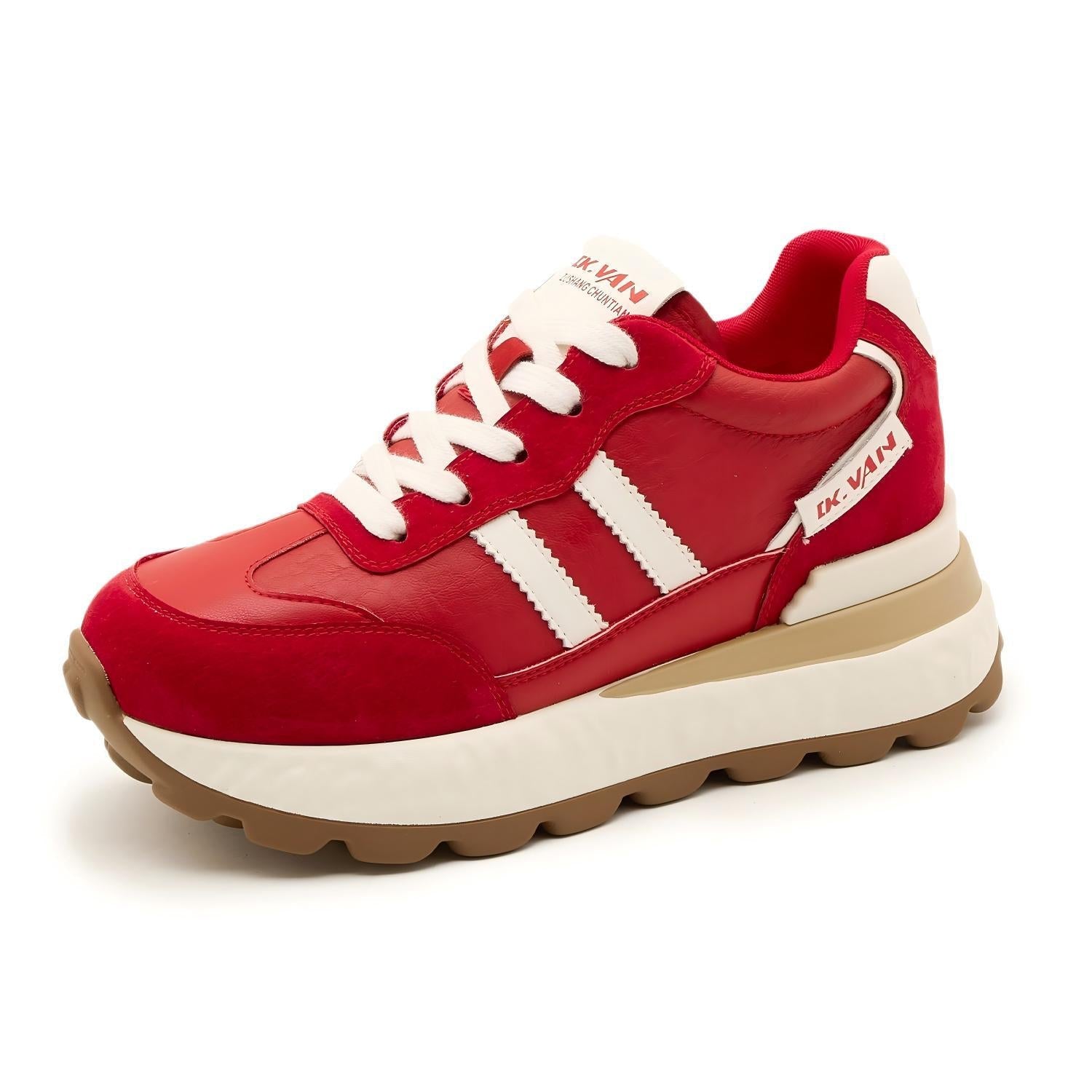 Damen Sportliche Chunky Sneakers mit hochwertigem Obermaterial und dämpfender Sohle R&B
