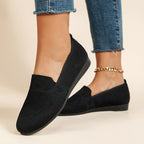 Damen Atmungsaktive Slip-On Sneakers mit flexiblem Strickdesign R&B