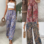 Damen Weite Trendhose im Paisleymuster R&B