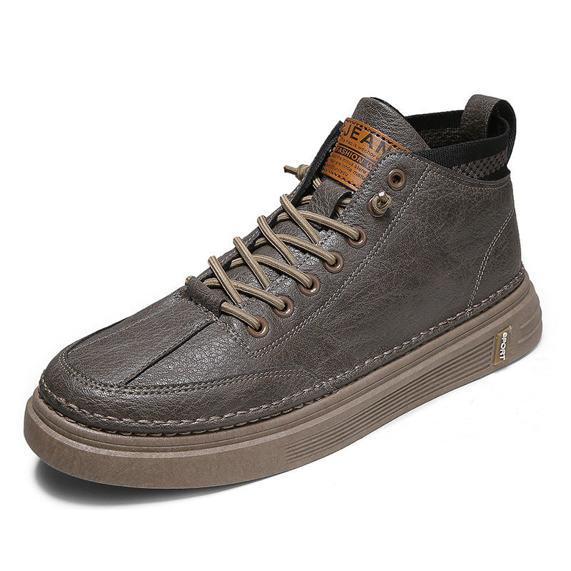 Herren modische Winterstiefel mit rutschfester Sohle und atmungsaktivem Innenfutter R&B