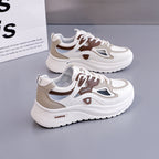 Damen Sportliche Sneakers mit atmungsaktiver Mesh-Oberfläche und modischem Design R&B