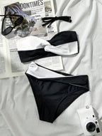 Damen Bandeau-Bikini mit stylischem Wickel-Design R&B