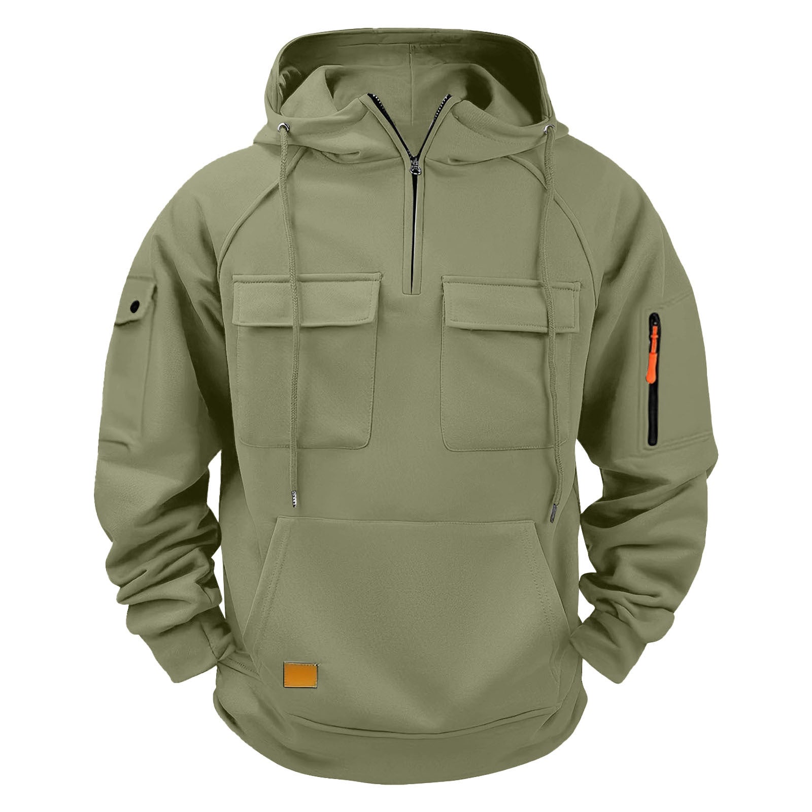 Herren Alltags-Hoodie mit praktischen Taschen R&B
