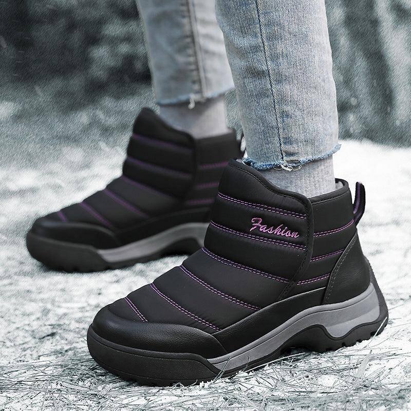 Damen Winterstiefel mit isolierter Innenpolsterung R&B