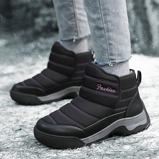 Damen Winterstiefel mit isolierter Innenpolsterung R&B
